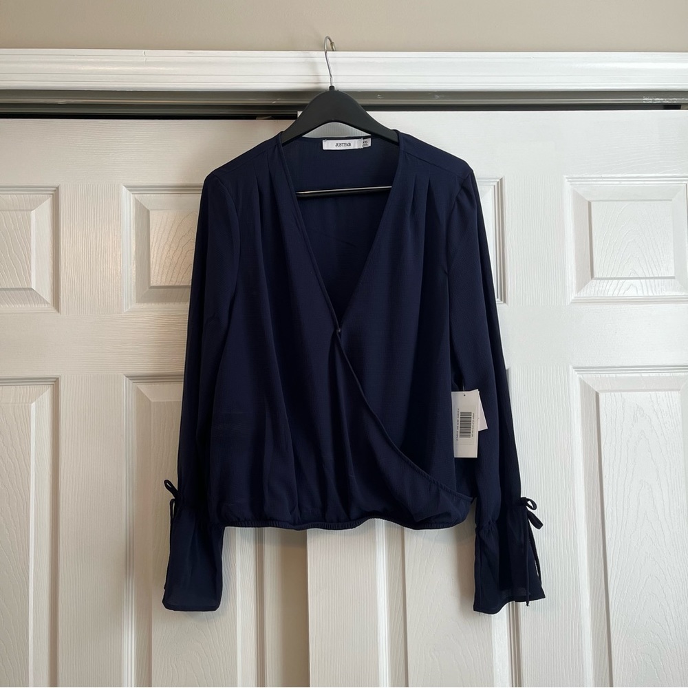 Navy Blouse